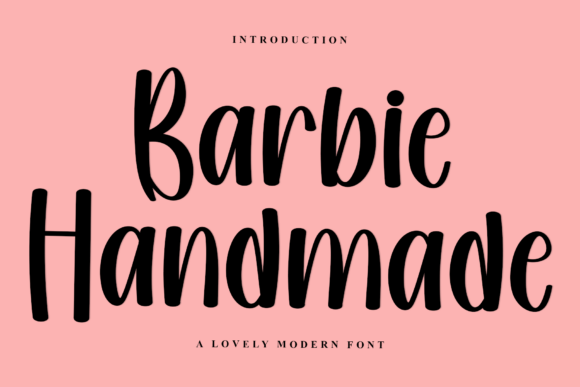 Barbie Handmade: A Playful Script Font for Web Design