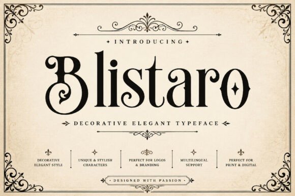 Blistaro Typeface Review for Editorial Design