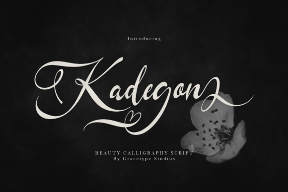 Kadegon: The Premium Script Handwritten Font for Modern Crafters