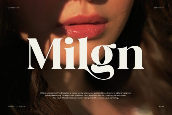Milgn: The Elegant Serif Font for Professional Branding