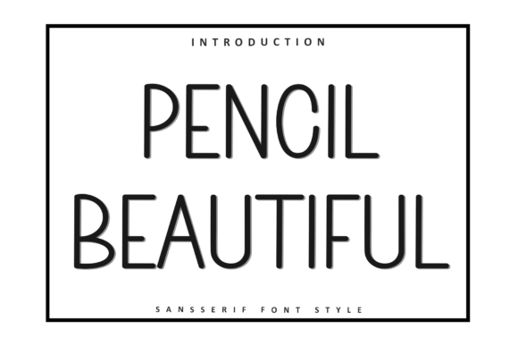 Pencil Beautiful Typeface Review for Modern Web Design
