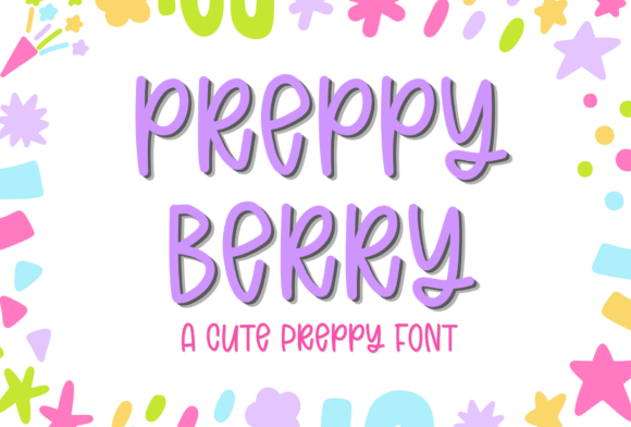 Preppy Berry: The Playful Script Handwritten Font for Trendy Web Design