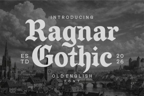 Ragnar Gothic: A Bold Typeface for Modern Brand Identity