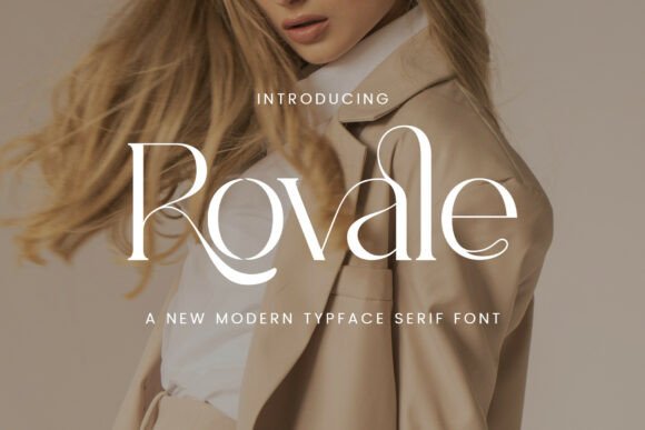 Rovale Typeface: A Modern Serif for Premium Brand Identity