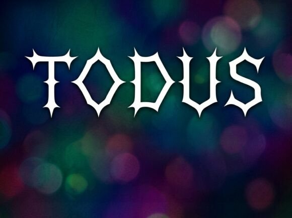 Todus: A Stunning Decorative Display Font for High-Impact Campaigns