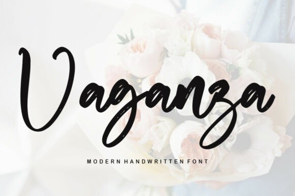 Vaganza: A Delicate Script Handwritten Font for Modern Branding