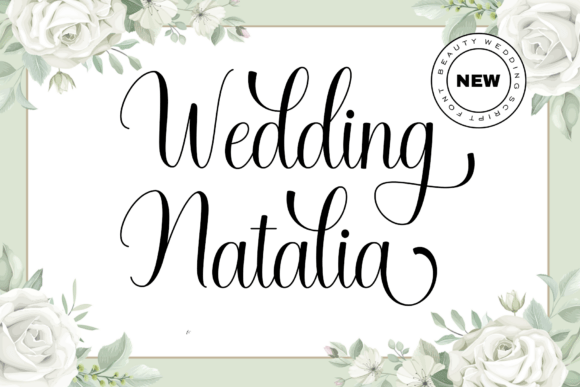Wedding Natalia Font Review: Elevating Brand Elegance