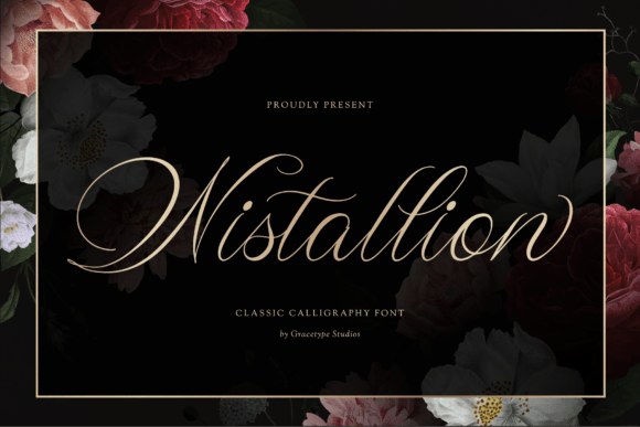 Wistallion: The Elegant Script Typeface for Editorial Design