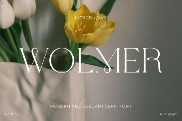 Wolmer: A Modern Elegant Serif for Minimalist Luxury Crafts